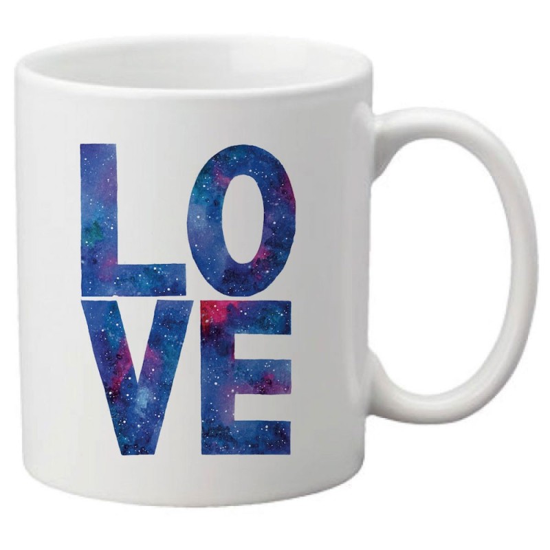 Mug tasse céramique imprimé illustration Love