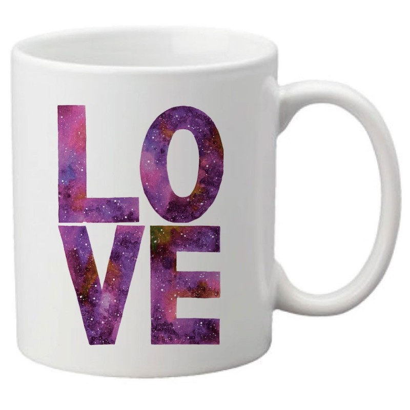 Mug tasse céramique imprimé illustration Love
