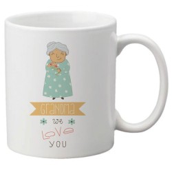 Mug tasse céramique imprimé illustration citation illustration Grand mere