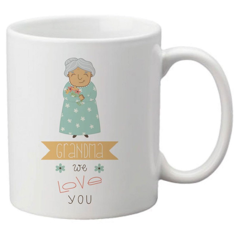 Mug tasse céramique imprimé illustration citation illustration Grand mere