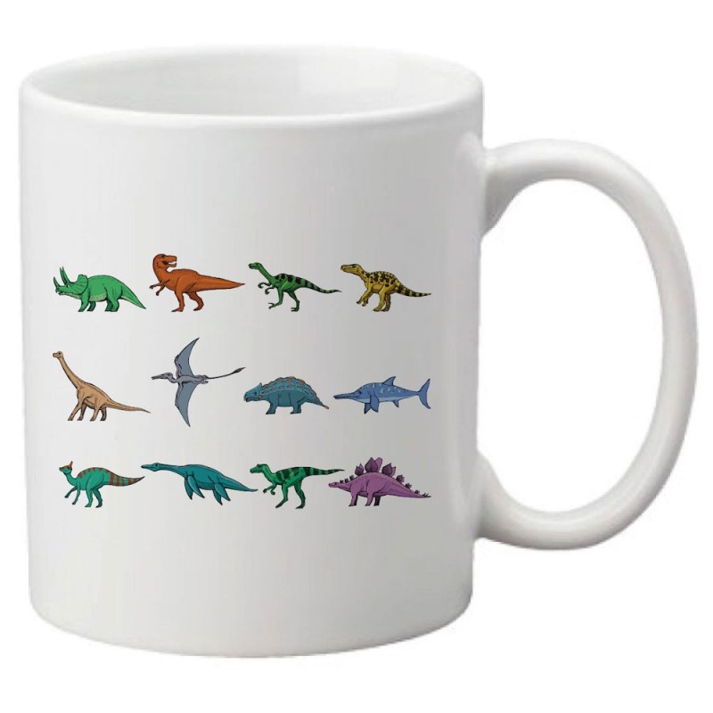 Mug tasse céramique imprimé illustration citation illustration Dinosaure