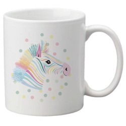 Mug tasse céramique imprimé illustration citation art Poney