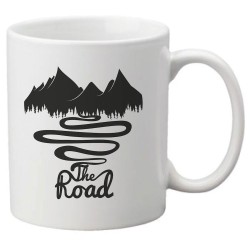 Mug tasse céramique imprimé illustration citation Montagne