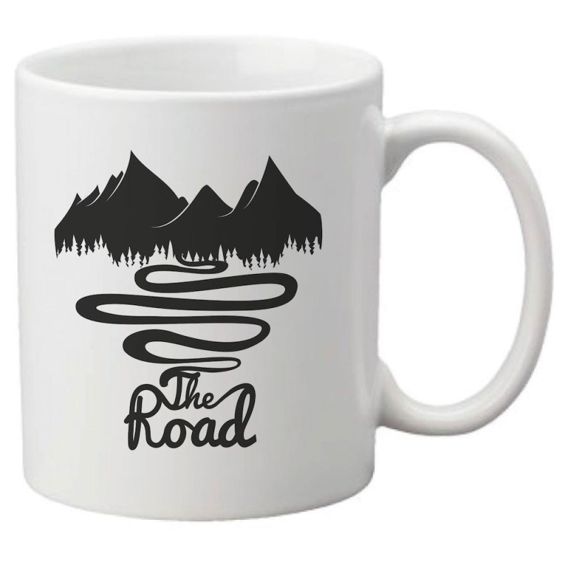 Mug tasse céramique imprimé illustration citation Montagne