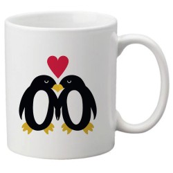 Mug tasse céramique imprimé illustration citation Pingouin