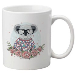 Mug tasse céramique imprimé illustration citation koala