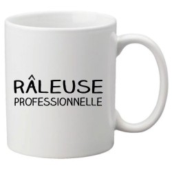 Mug tasse céramique imprimé illustration citation râleuse professionnelle