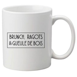Mug tasse céramique imprimé illustration citation âme décalée