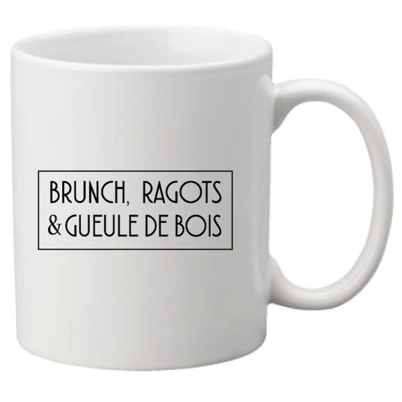 Mug tasse céramique imprimé illustration citation âme décalée