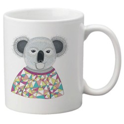 Mug tasse céramique imprimé illustration citation illustration Koala