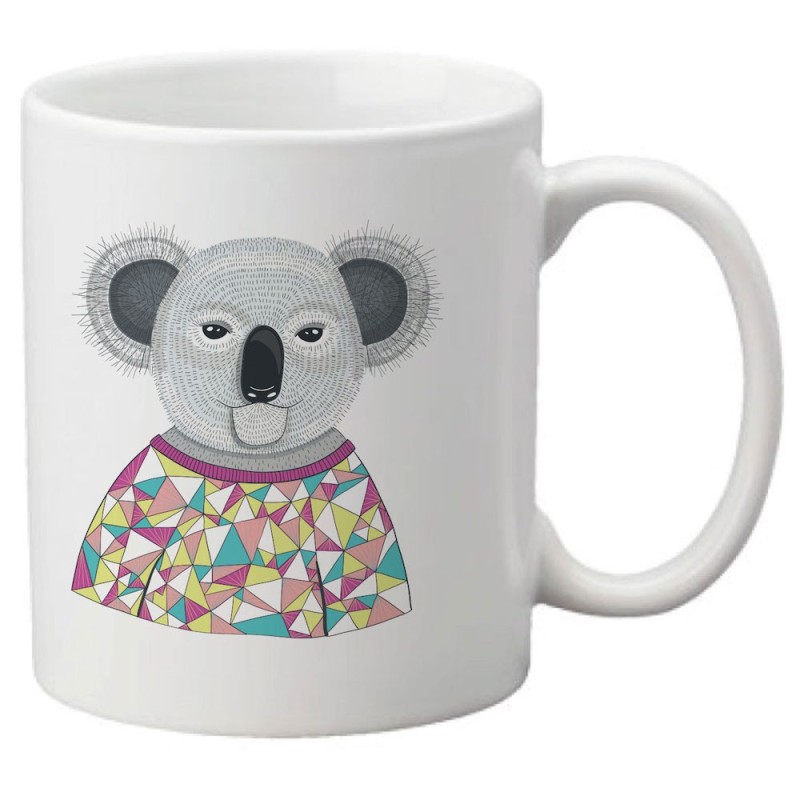 Mug tasse céramique imprimé illustration citation illustration Koala