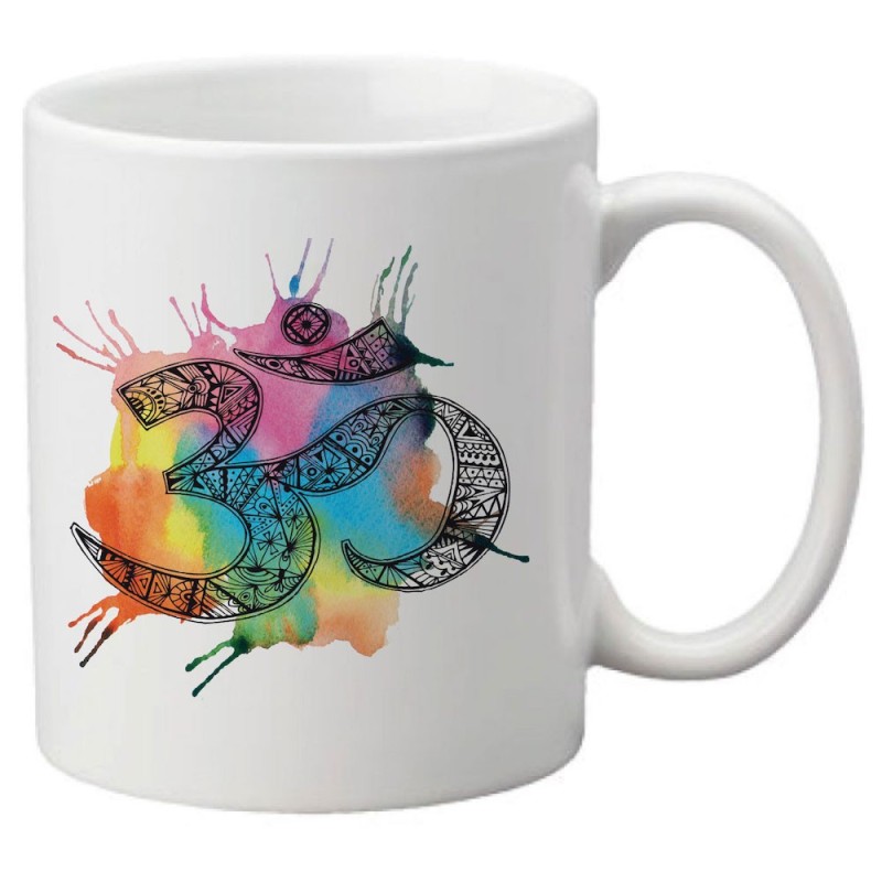 Mug tasse céramique imprimé illustration citation illustration porte bonheur