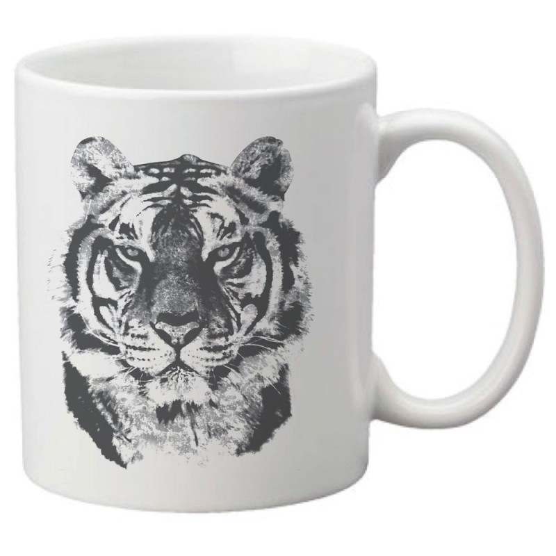 Mug tasse céramique imprimé illustration citation illustration Tigre
