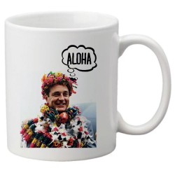 Mug tasse céramique imprimé illustration citation illustration Chirac aloha