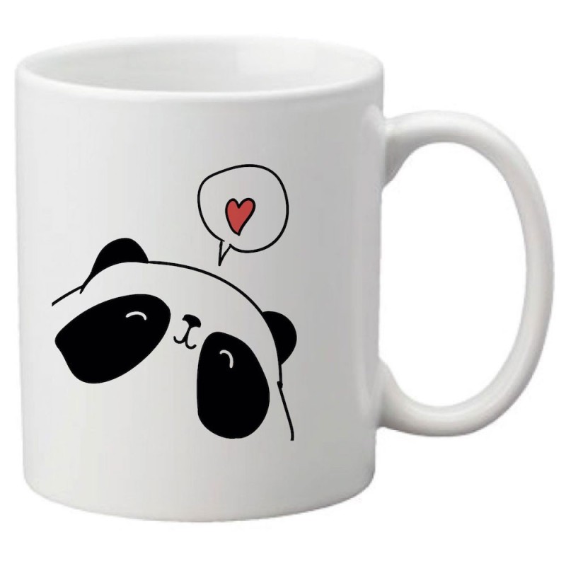 Mug tasse céramique imprimé illustration citation illustration Panda