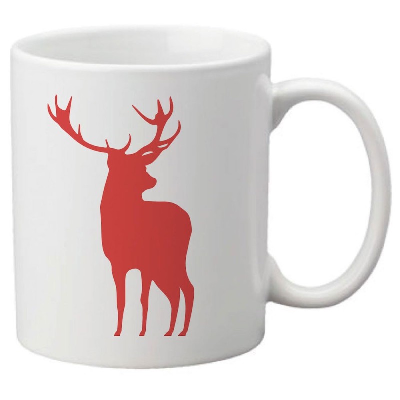 Mug tasse céramique imprimé illustration citation illustration Cerf