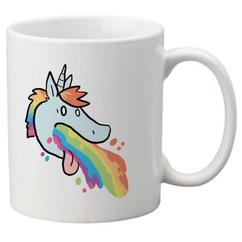 Mug tasse céramique imprimé illustration citation illustration Licorne