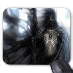 Tapis de souris imprimé Geek Anime Fantaisie dark skull