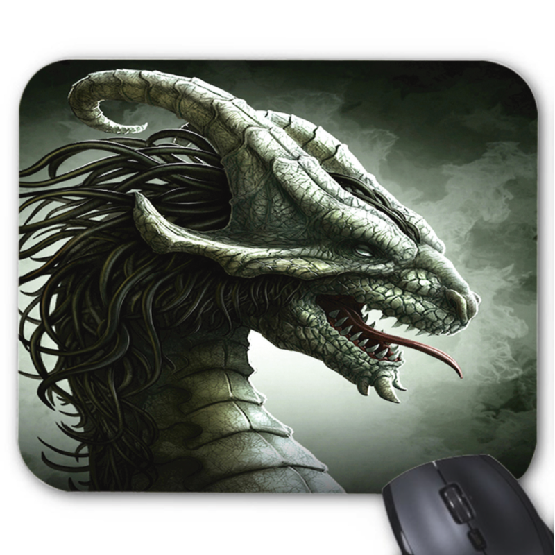 Tapis de souris imprimé Geek Anime Fantaisie dragon