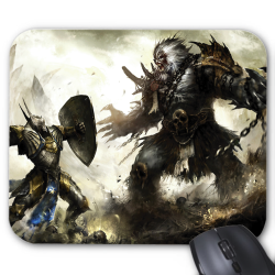 Tapis de souris imprimé Geek Anime Fantaisie guerrier