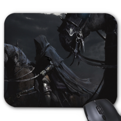 Tapis de souris imprimé Geek Anime Fantaisie chevalier dark
