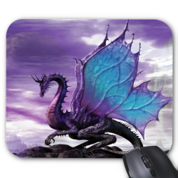 Tapis de souris imprimé Geek Anime Fantaisie dragon