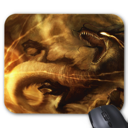 Tapis de souris imprimé Geek Anime Fantaisie dragon