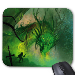 Tapis de souris imprimé Geek Anime Fantaisie dragon