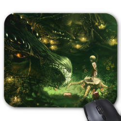 Tapis de souris imprimé Geek Anime Fantaisie dragon