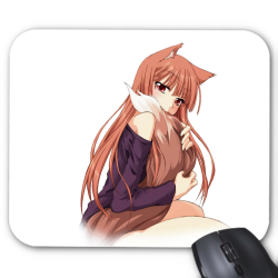 Tapis de souris imprimé Geek Anime Manga renard