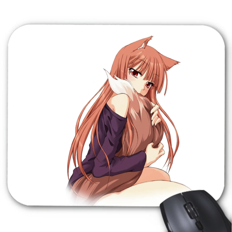 Tapis de souris imprimé Geek Anime Manga renard