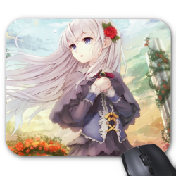 Tapis de souris imprimé Geek Anime Manga romantique