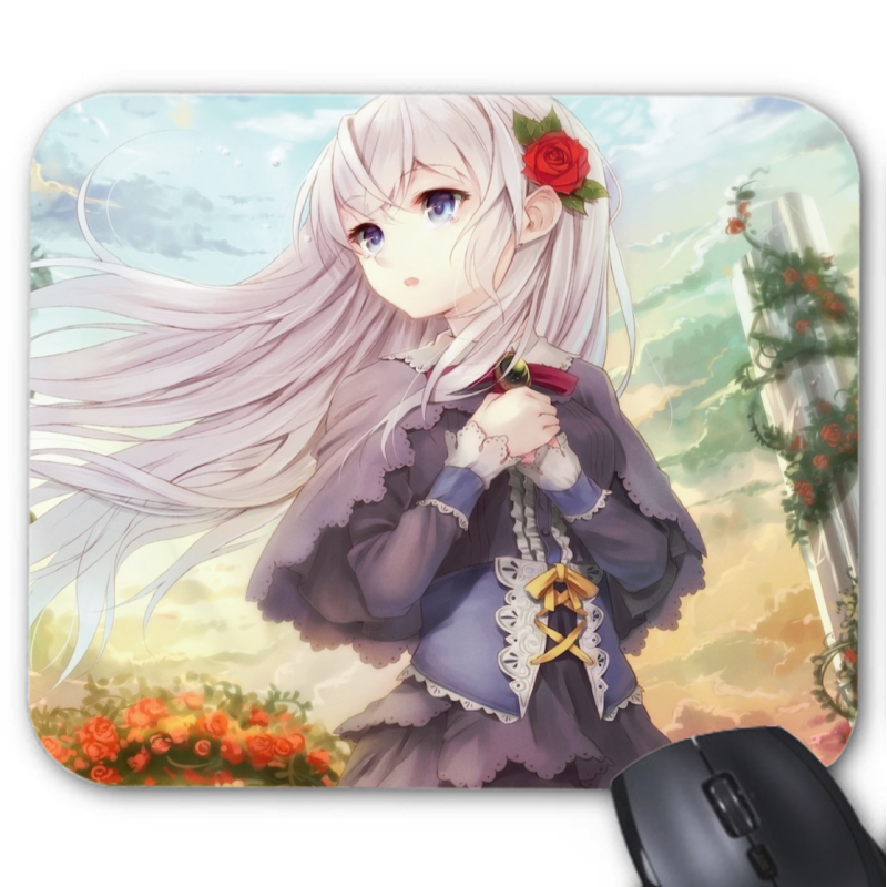 Tapis de souris imprimé Geek Anime Manga romantique