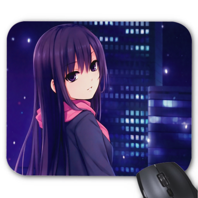 Tapis de souris imprimé Geek Anime Manga city