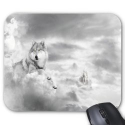 Tapis de souris imprimé Animaux loup