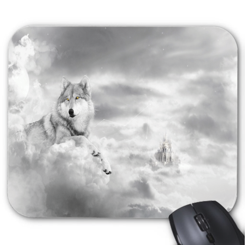 Tapis de souris imprimé Animaux loup