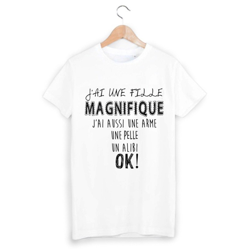 - T-Shirt - j ai une fille magnifique