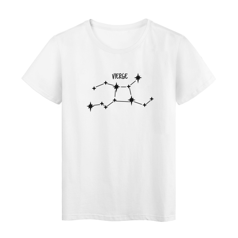 T-Shirt imprimé citation Astro vierge Fabriqué en France
