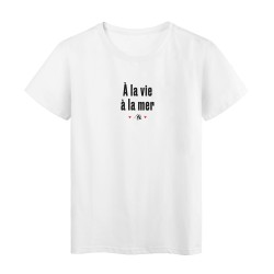 T-Shirt imprimé humour citation Sans valentine