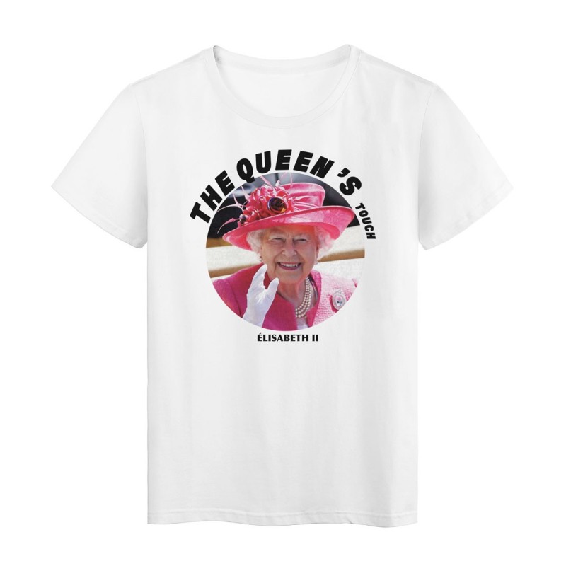 T-Shirt imprimé - Cadeau - Célébrité Reine Angleterre - Citation the Queen Elisabeth