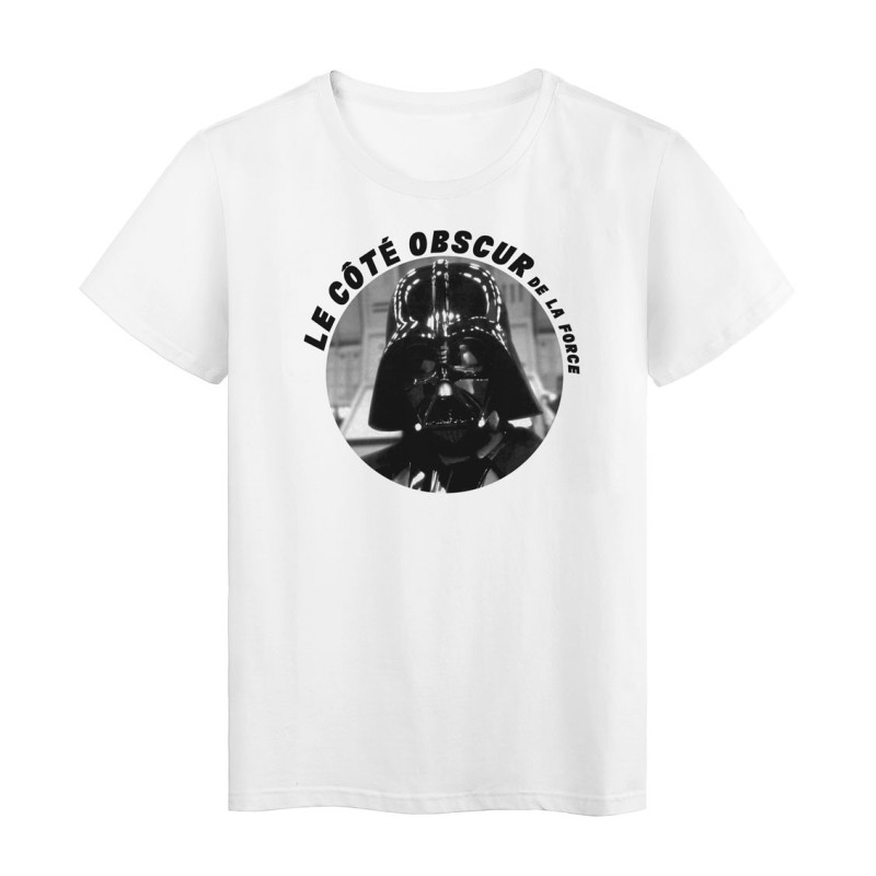 T-Shirt imprimé - Cadeau - Cinéma - Réplique Dark Le coté obscur de la force