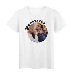 T-Shirt imprimé - Cadeau - Citation Cinéma réplique 100 patates