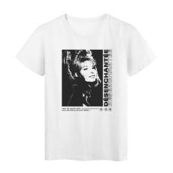 T-Shirt imprimé - Cadeau - Chanteuse Mylène farmer - Citation désenchantée