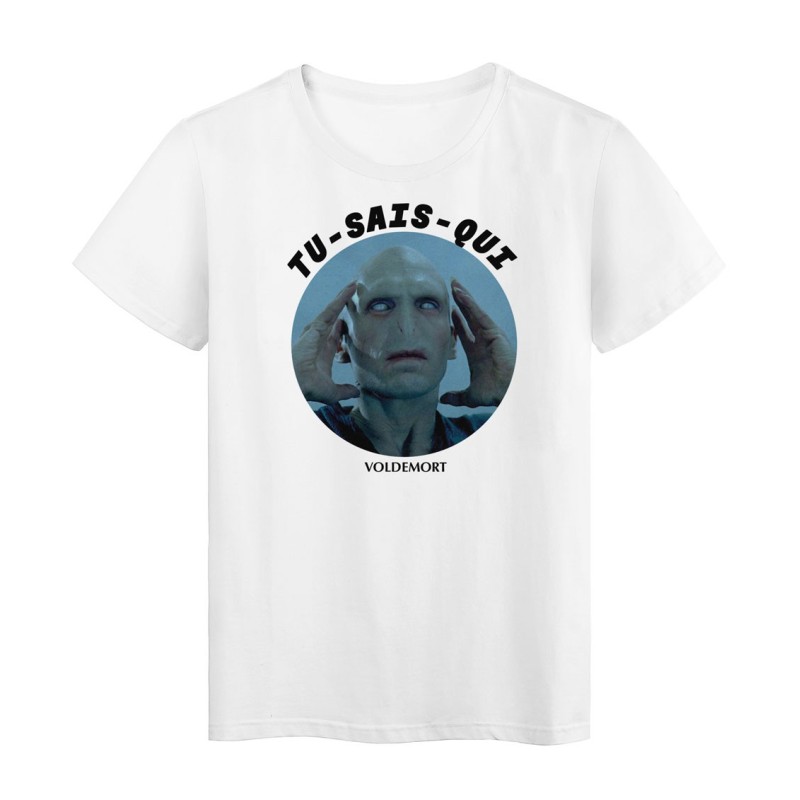 T-Shirt imprimé - Cadeau - Cinéma sorcier - Réplique tu sais qui