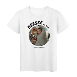 T-Shirt imprimé - Cadeau - Cinéma culte bridget - Citation déesse du sexe et de la débauche