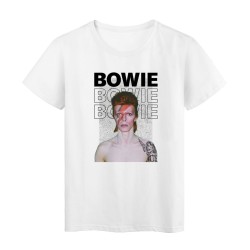 T-Shirt imprimé - Cadeau - Célébrité Rock- Citation Bo wie