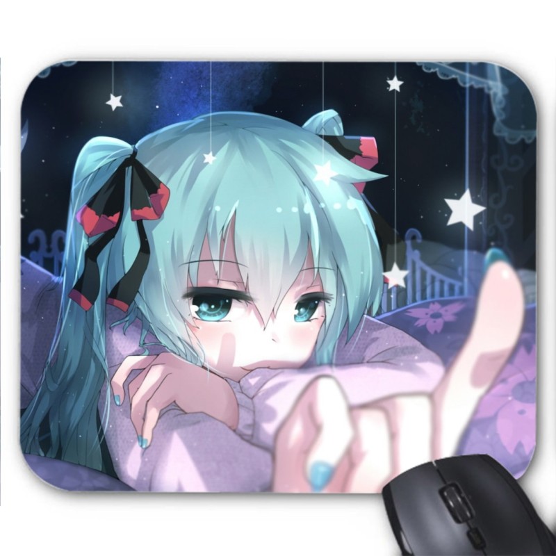 Tapis de souris - Accessoire ordinateur antidérapant Gaming - Imprimé Anime Manga