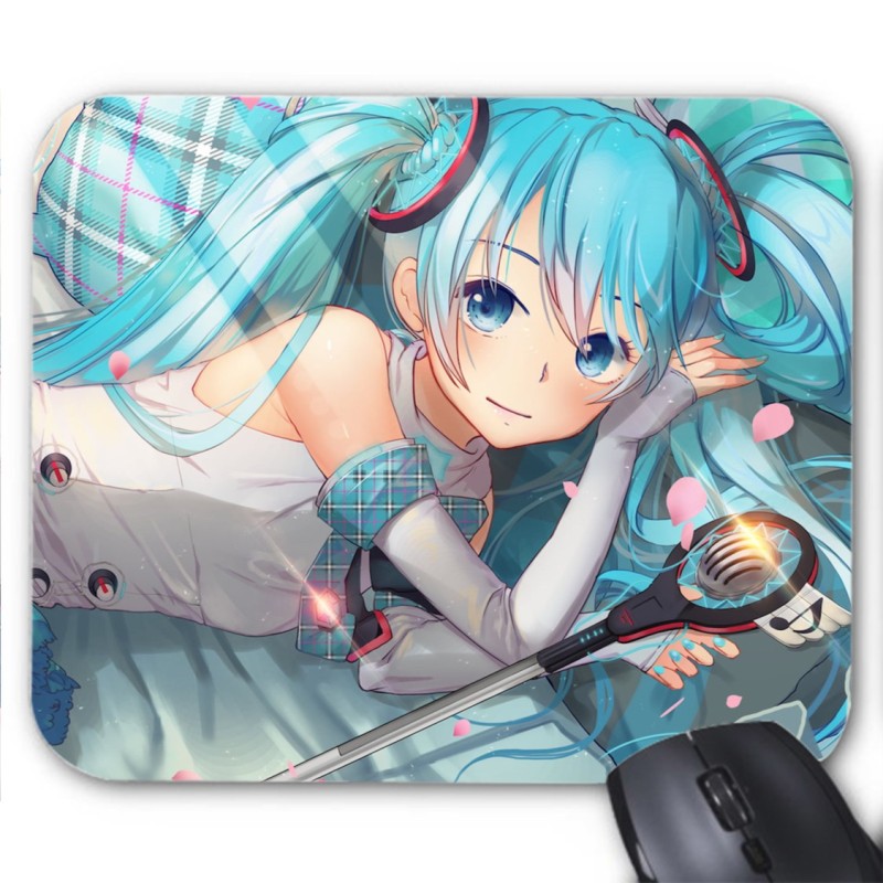 Tapis de souris - Accessoire ordinateur antidérapant Gaming - Imprimé Anime Manga