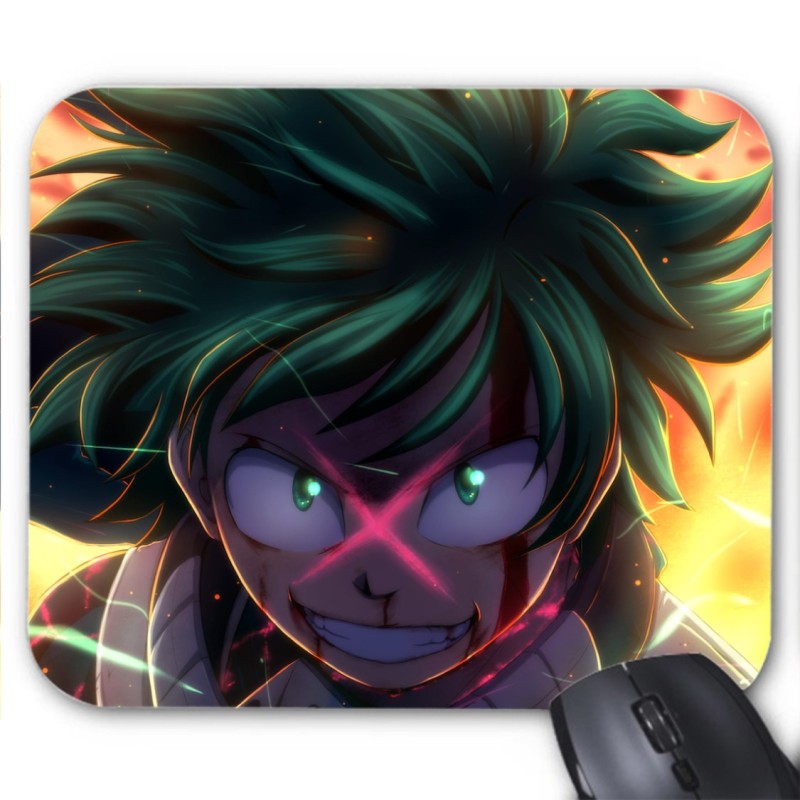 Tapis de souris - Accessoire ordinateur antidérapant Gaming - Imprimé Anime Manga