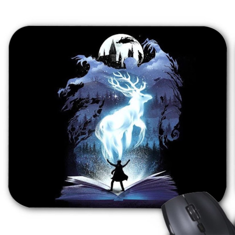 Tapis de souris - Accessoire ordinateur antidérapant Gaming - Imprimé Anime Manga